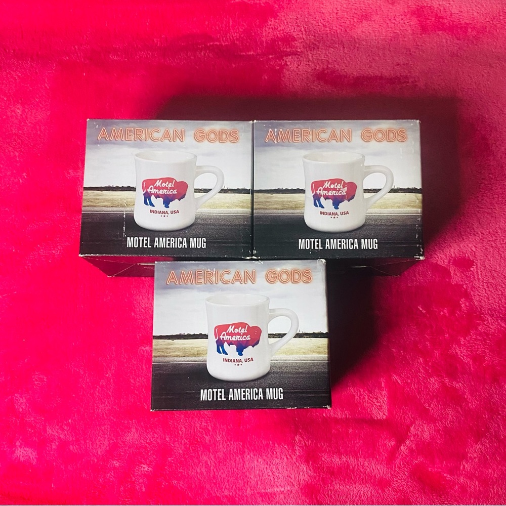 American Gods Motel America mug